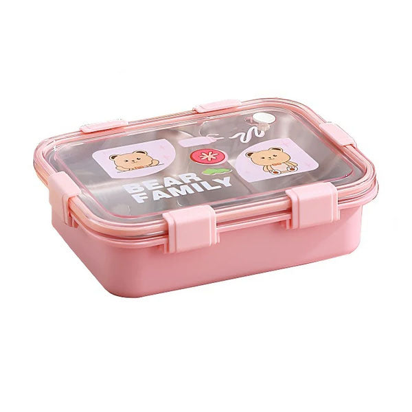 2406 Bear Family Lunch Box