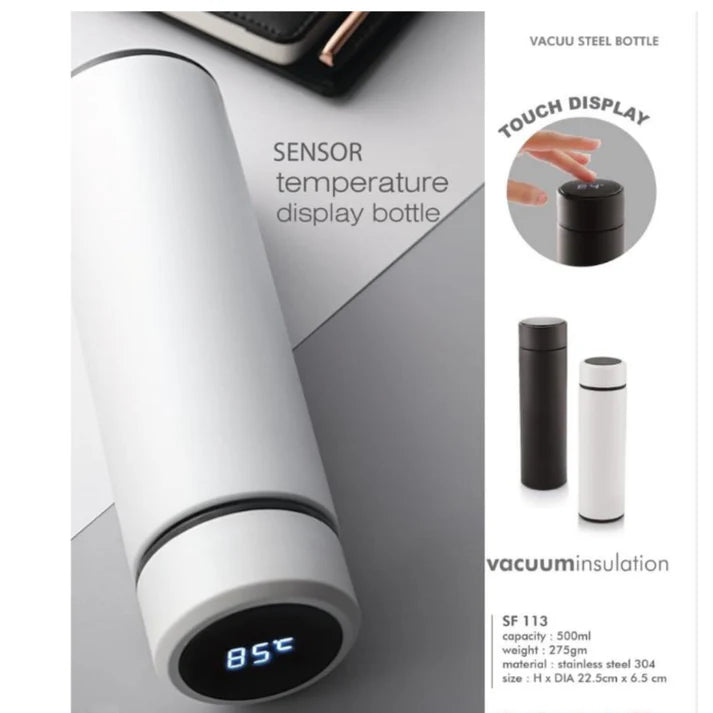 500ml Temperature Display Bottle