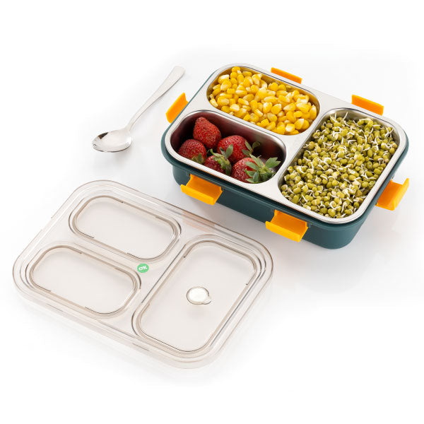3-Compartment Lunch Box