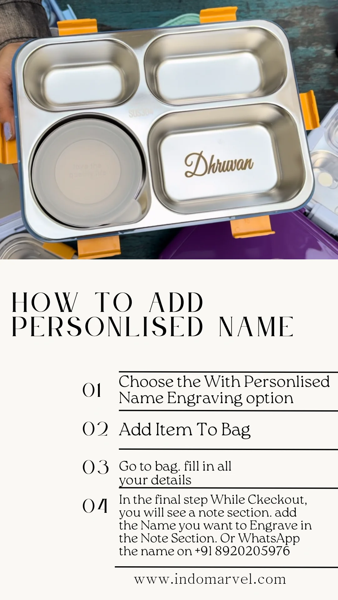 Meal Box Bento Stainless Steel Lunch Box