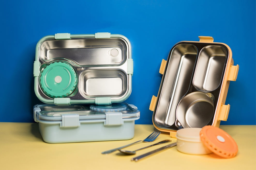 Balanced Meal Bento (With Free cutlery Spoon, Chopsticks )
