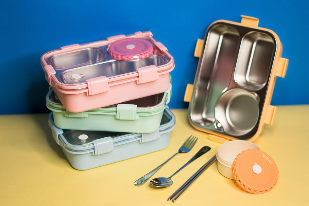 Balanced Meal Bento (With Free cutlery Spoon, Chopsticks )