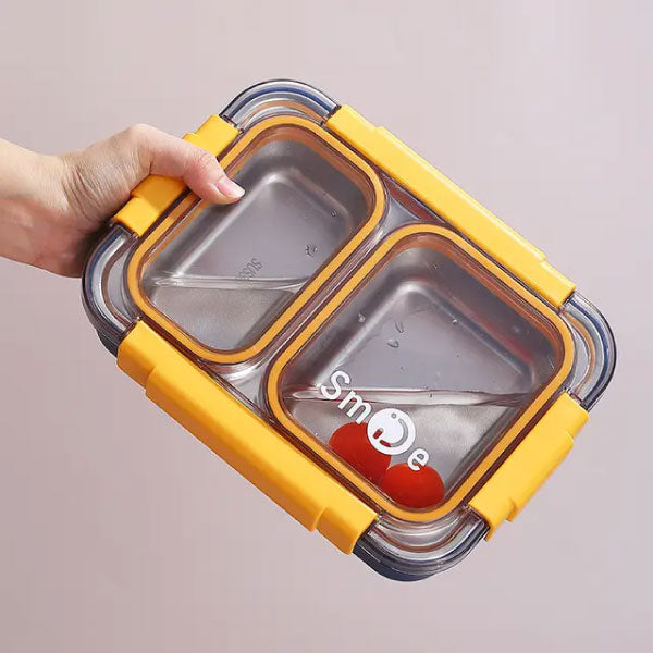 2-Compartment Leak Proof Lunch Box