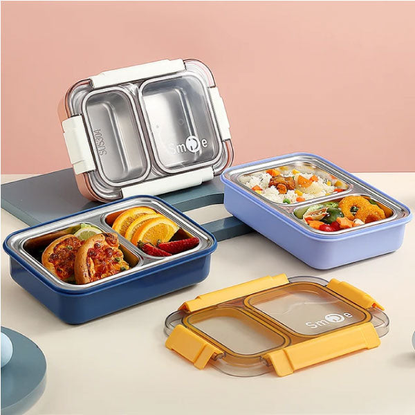 2-Compartment Leak Proof Lunch Box